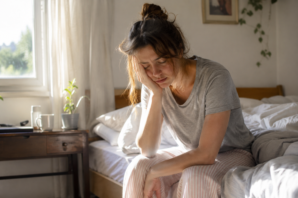  personne épuisée se demandant si elle est proche du burn-out